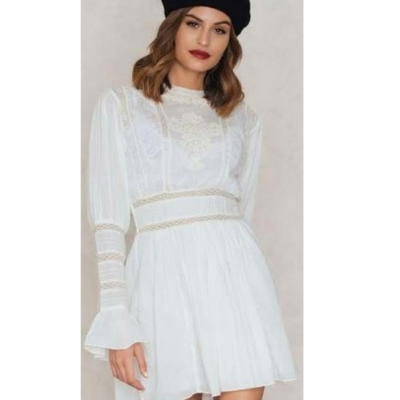 Free People Tops - *Never Worn Lovely Free People White Lace long top